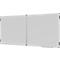 Klapptafel Legamaster UNITE PLUS, magnetisch, 5 Schreibflächen, B 2000/4000 x T 13,4 x H 1000 mm, emaillierter Keramikstahl, weiß